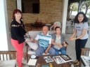 Participantes da entrevista reunidos