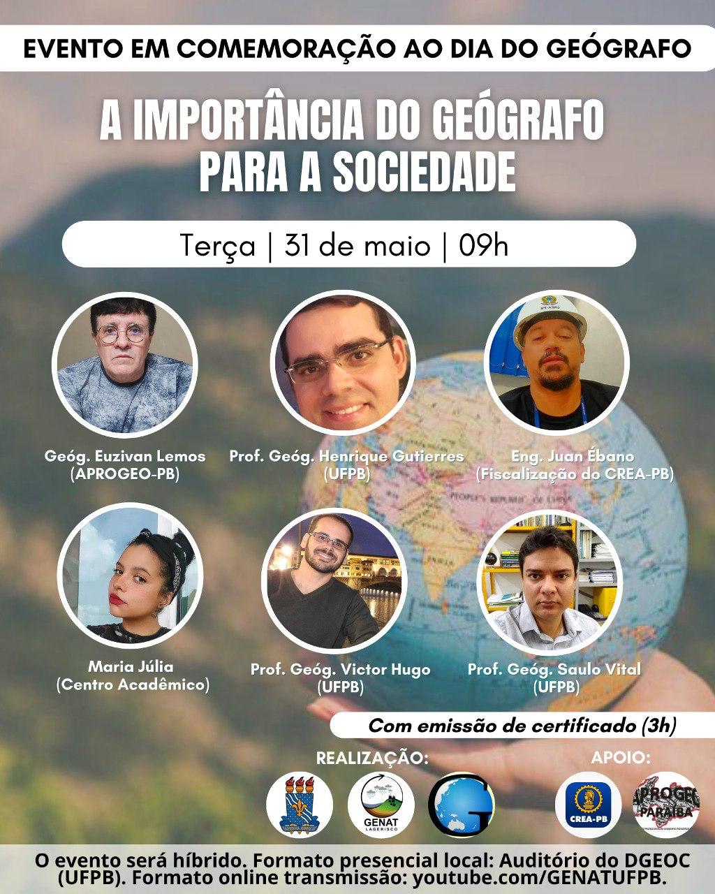 Dia do geógrafo Dia do geógrafo