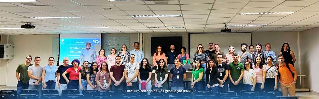 Encontro de secretários(as) de PPG's realizado no auditório da SEAD Encontro de secretários(as) de PPG's realizado no auditório da SEAD